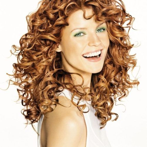 Soft And Casual Curls Hairstyles With Front Fringes (Photo 3 of 20)
