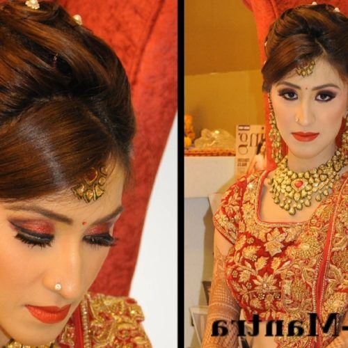 South Indian Wedding Hairstyles For Medium Length Hair (Photo 10 of 15)