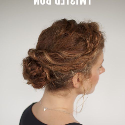 Twisted Buns Hairstyles For Your Medium Hair (Photo 5 of 20)