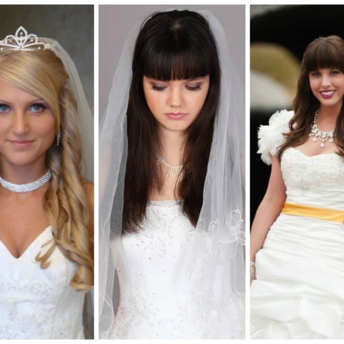 Wedding Hairstyles For Long Hair And Fringe (Photo 4 of 15)