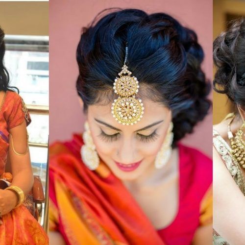 Wedding Hairstyles For Sarees (Photo 1 of 15)