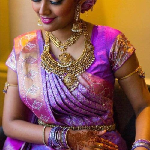 Wedding Reception Hairstyles For Indian Bride (Photo 3 of 15)
