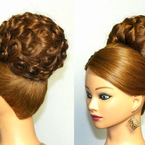 Fancy Updo Hairstyles For Medium Hair (Photo 9 of 15)