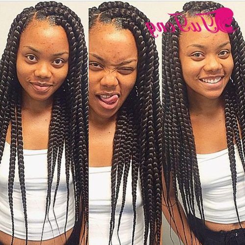 Twist From Box Braids Hairstyles (Photo 8 of 15)