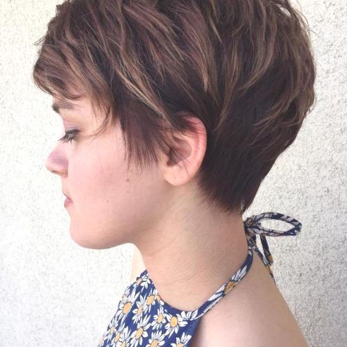Short Feathered Hairstyles (Photo 17 of 20)