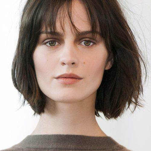 Best Medium Hairstyles With Bangs (Photo 17 of 20)