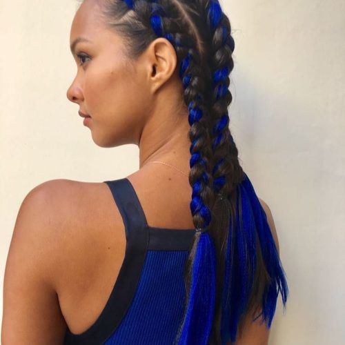 Blue Braided Festival Hairstyles (Photo 2 of 20)