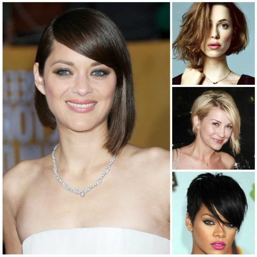 Celebrities Medium Haircuts (Photo 17 of 20)