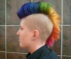 20 Best Ideas Coral Mohawk Hairstyles with Undercut Design