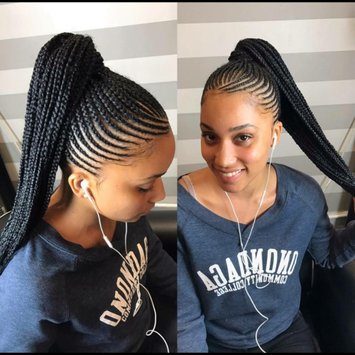 Cornrows Braided Hairstyles (Photo 6 of 15)
