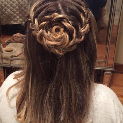 Double Rose Braids Hairstyles (Photo 16 of 20)