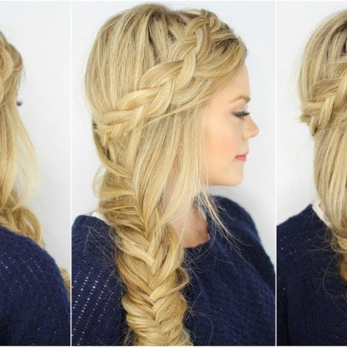 Fishtail Side Braid Hairstyles (Photo 13 of 20)