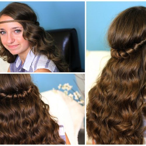 Headband Braided Hairstyles With Long Waves (Photo 13 of 20)