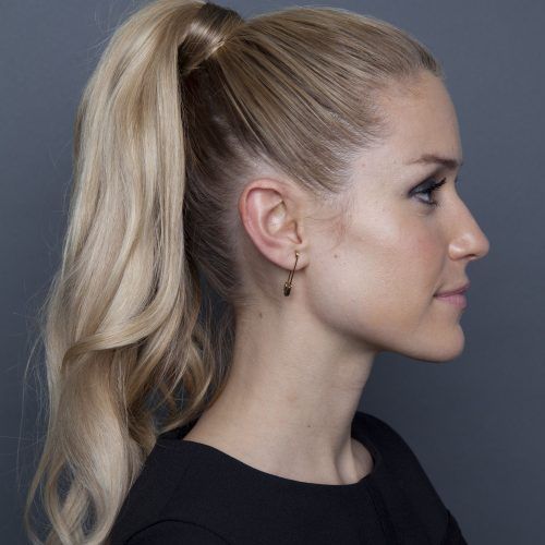 High Looped Ponytail Hairstyles With Hair Wrap (Photo 11 of 20)