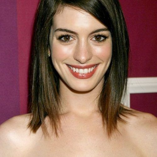 Side Pinned Lob Hairstyles (Photo 1 of 20)
