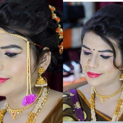 Maharashtrian Wedding Hairstyles For Long Hair (Photo 14 of 15)