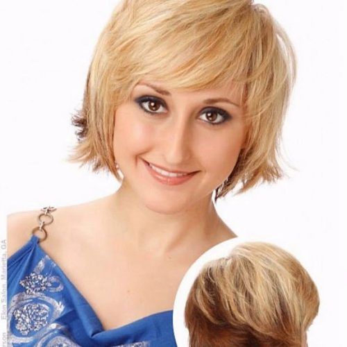 Medium Hairstyles For Thin Fine Hair And Round Face (Photo 10 of 20)