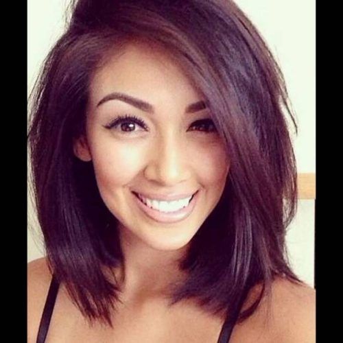 Medium Hairstyles For Very Thick Hair (Photo 14 of 20)