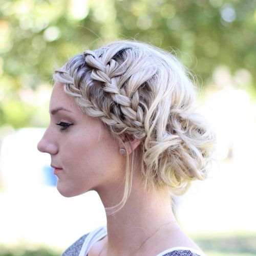 Messy Double Braid Hairstyles (Photo 1 of 15)