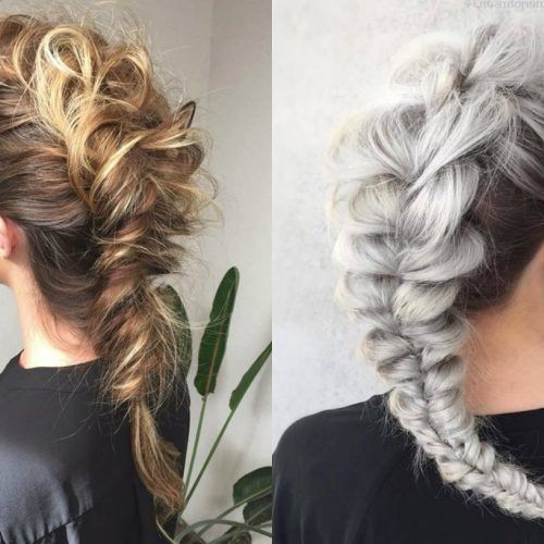 Mohawk French Braid Hairstyles (Photo 3 of 15)