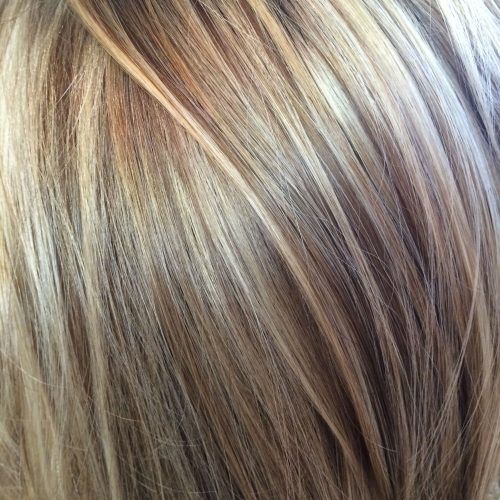 Multi-Tonal Mid Length Blonde Hairstyles (Photo 13 of 20)