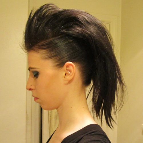 Punk Mohawk Updo Hairstyles (Photo 1 of 20)