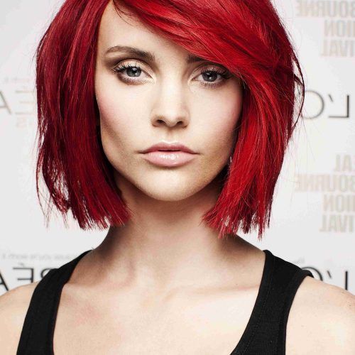 Ravishing Red Pixie Hairstyles (Photo 7 of 20)