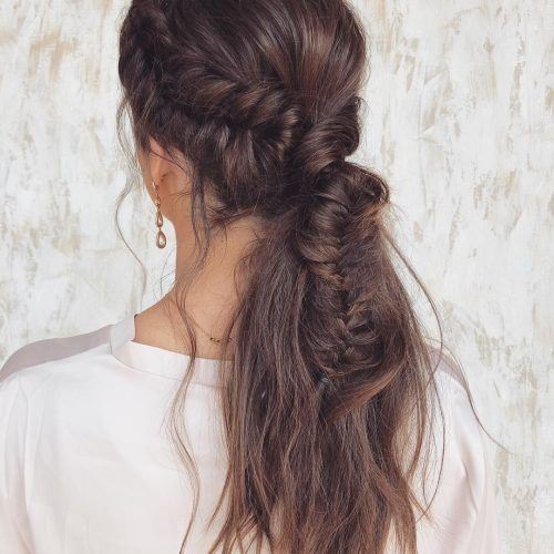 Romantic Ponytail Updo Hairstyles (Photo 2 of 20)