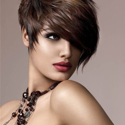 Sculptured Long Top Short Sides Pixie Hairstyles (Photo 12 of 20)