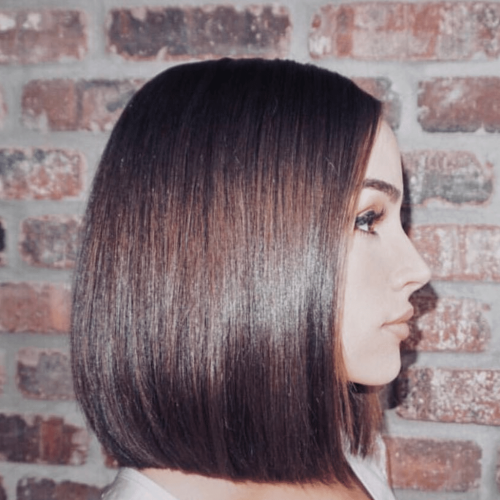 Shiny Strands Blunt Bob Hairstyles (Photo 11 of 20)