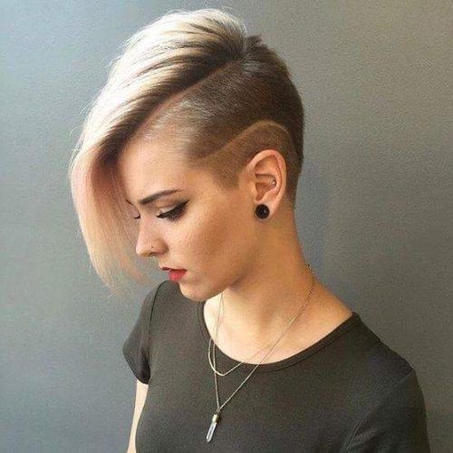 Short Choppy Side-Parted Pixie Haircuts (Photo 11 of 15)