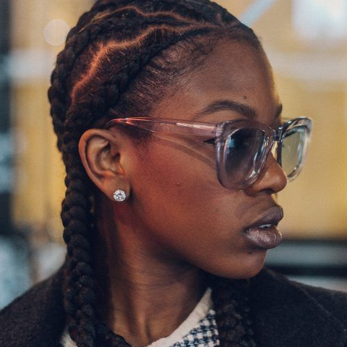 Side French Cornrow Hairstyles (Photo 11 of 15)