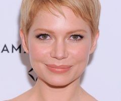 15 Best Ideas Side-parted Blonde Balayage Pixie Haircuts