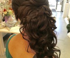 15 Collection of Side Updo for Long Hair