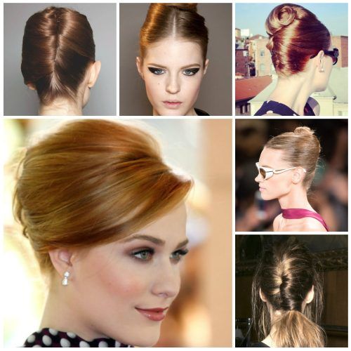 Sleek French Knot Hairstyles With Curls (Photo 14 of 20)