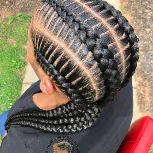 Thick Wheel-Pattern Braided Hairstyles (Photo 16 of 20)
