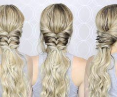 20 Ideas of Topsy-tail Low Ponytails