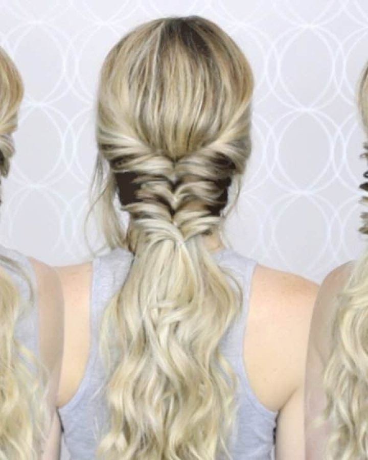 20 Ideas of Topsy-tail Low Ponytails