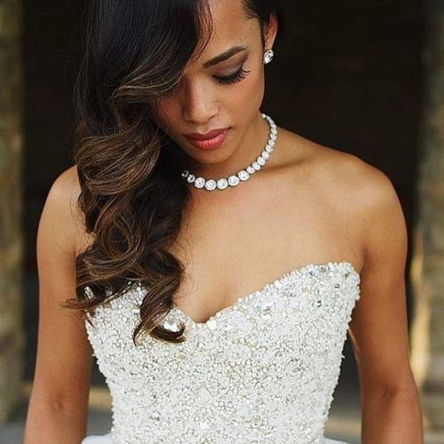 Wedding Hairstyles For African American Brides (Photo 9 of 15)