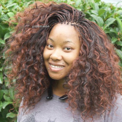 Wet And Wavy Micro Braid Hairstyles (Photo 8 of 20)