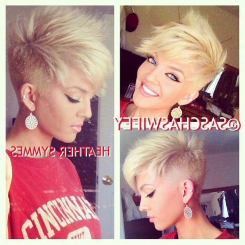 Pink Pixie Princess Faux Hawk Hairstyles (Photo 9 of 20)