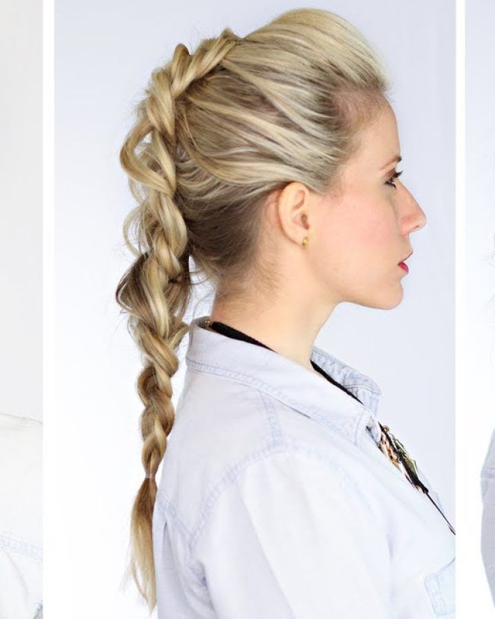 20 Best Collection of Faux Hawk Braided Hairstyles