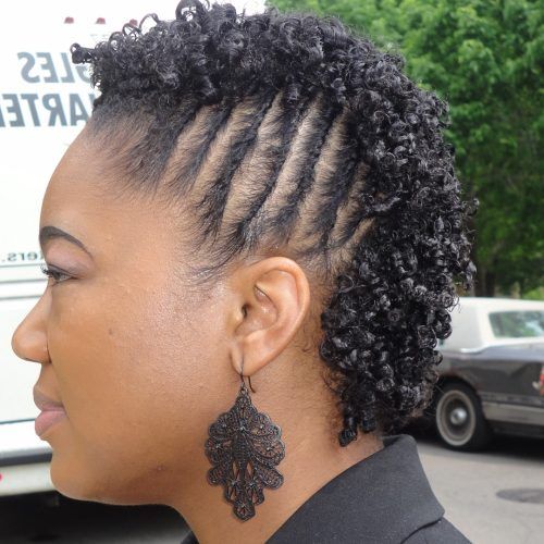 Braids And Twists Fauxhawk Hairstyles (Photo 16 of 20)