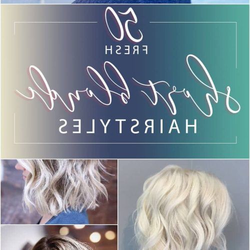Ash Blonde Bob Hairstyles With Light Long Layers (Photo 14 of 20)
