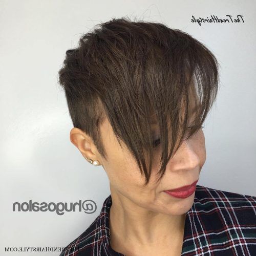 Asymmetrical Pixie Haircuts With Long Bangs (Photo 11 of 20)
