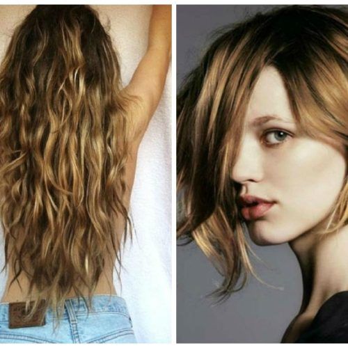 Beachy Waves Hairstyles With Blonde Highlights (Photo 18 of 20)