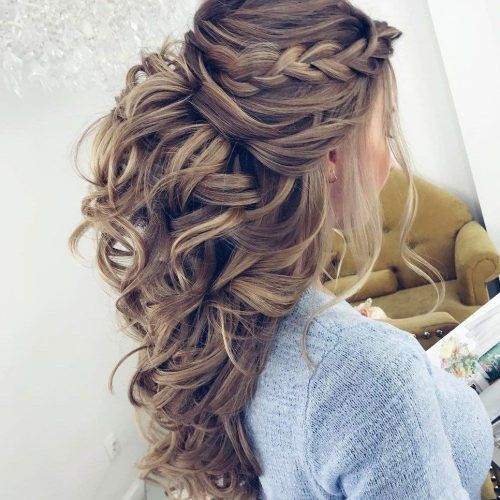 Bouffant Half Updo Wedding Hairstyles For Long Hair (Photo 3 of 20)