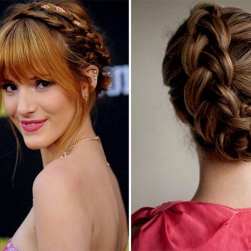 Braided Hairstyles With Bangs (Photo 1 of 15)