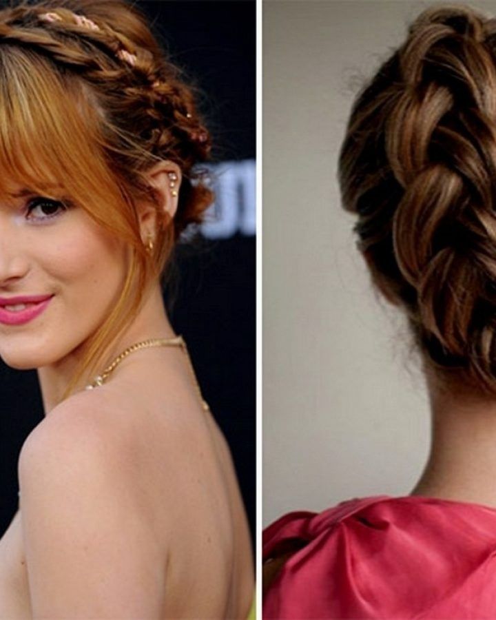2024 Latest Braided Hairstyles with Bangs