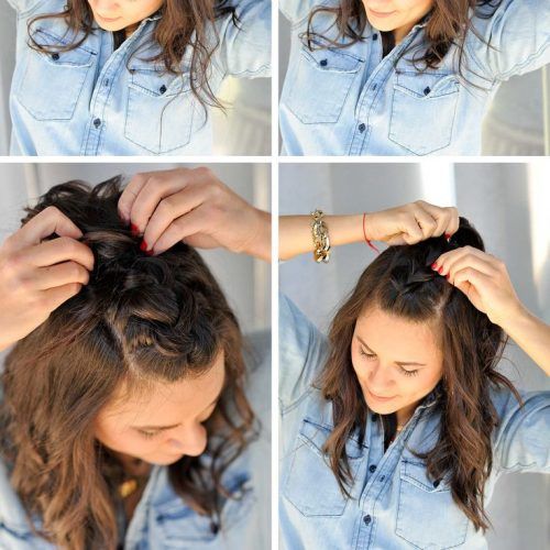 Braided Top Knot Hairstyles (Photo 6 of 20)